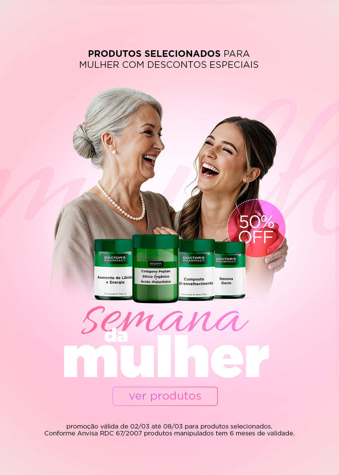 [CAMPANHA] SEMANA DA MULHER